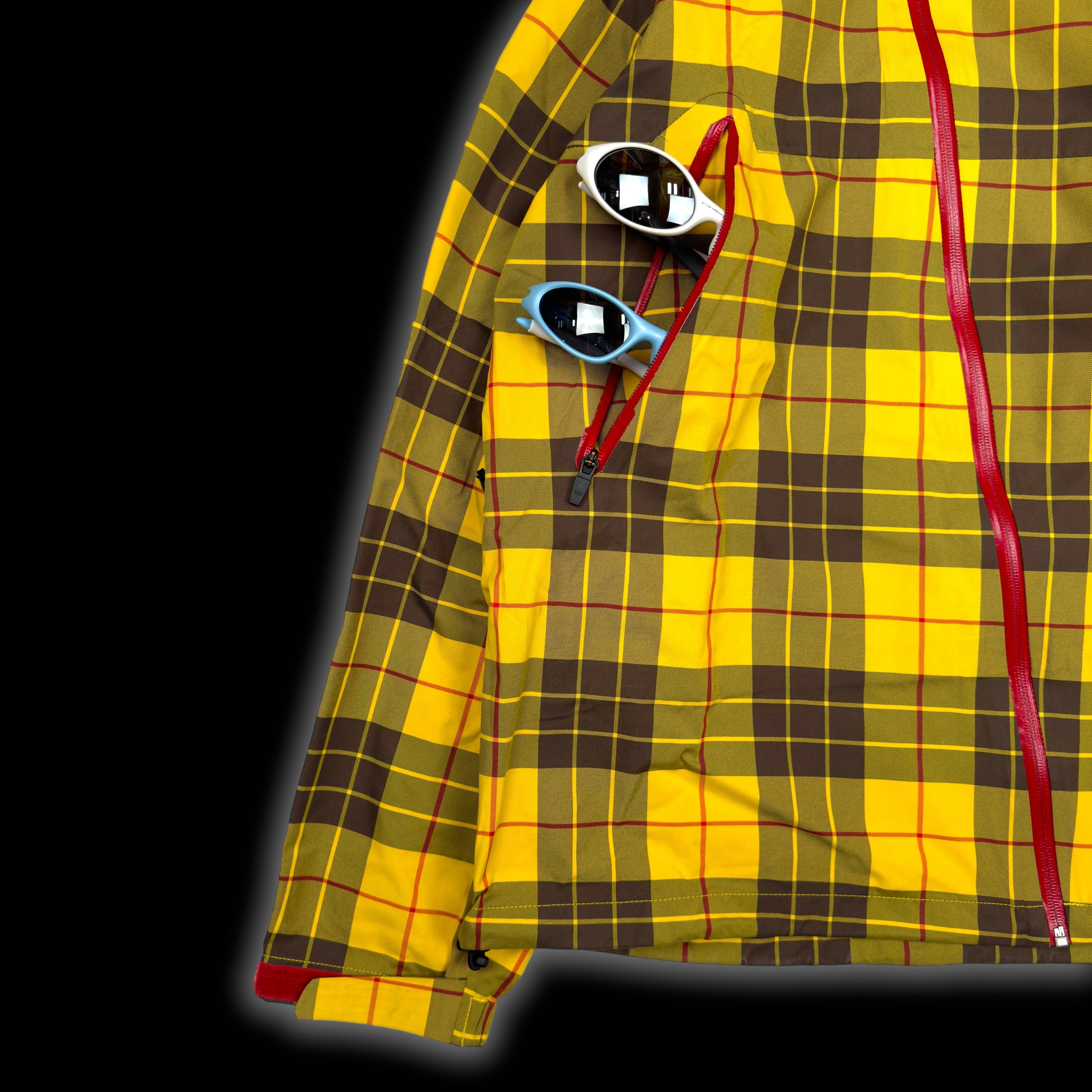 iDIOM SLANT 2.5L ASYMMETRIC JACKET - YELLOW TARTAN