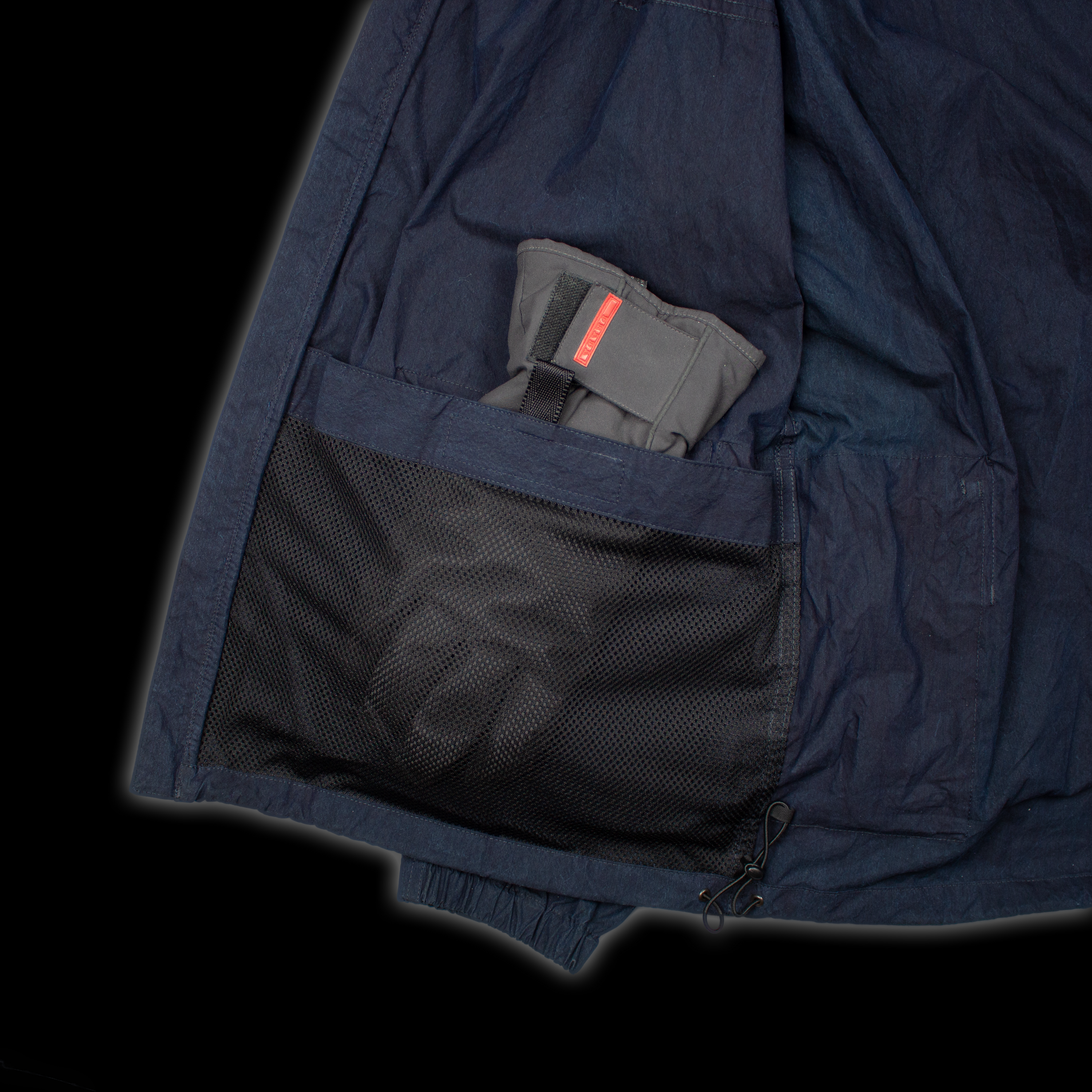 C/N INDIGO PARKA