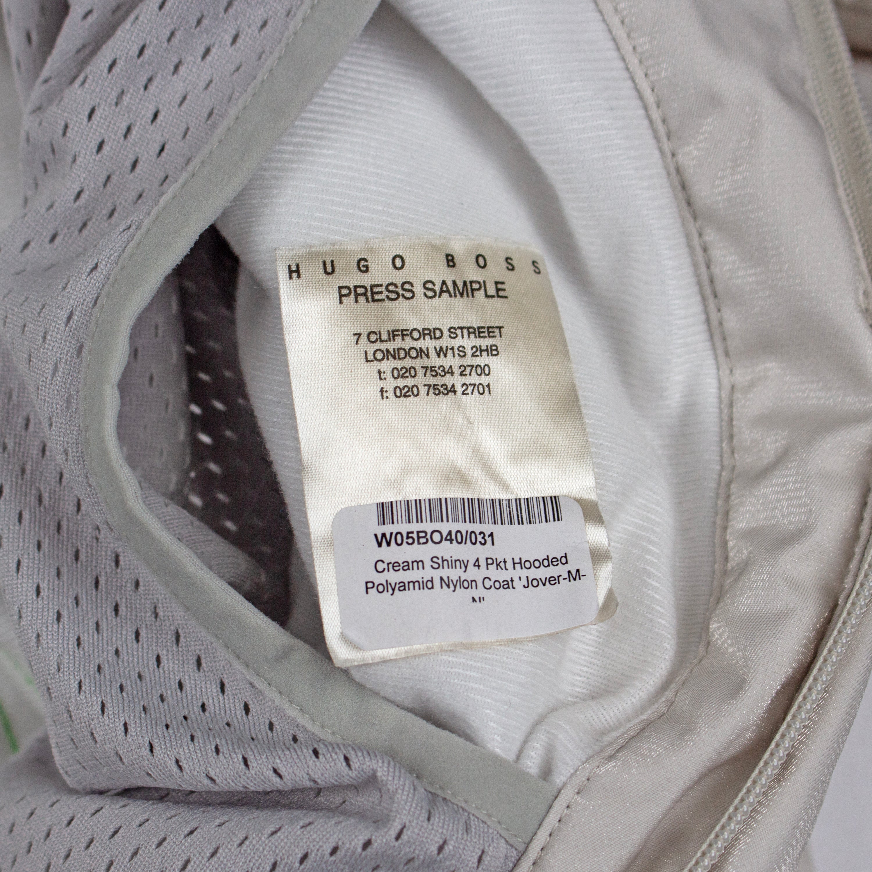 FW05 'JOVER-N-M' IRIDESCENT SKI JACKET (SAMPLE)