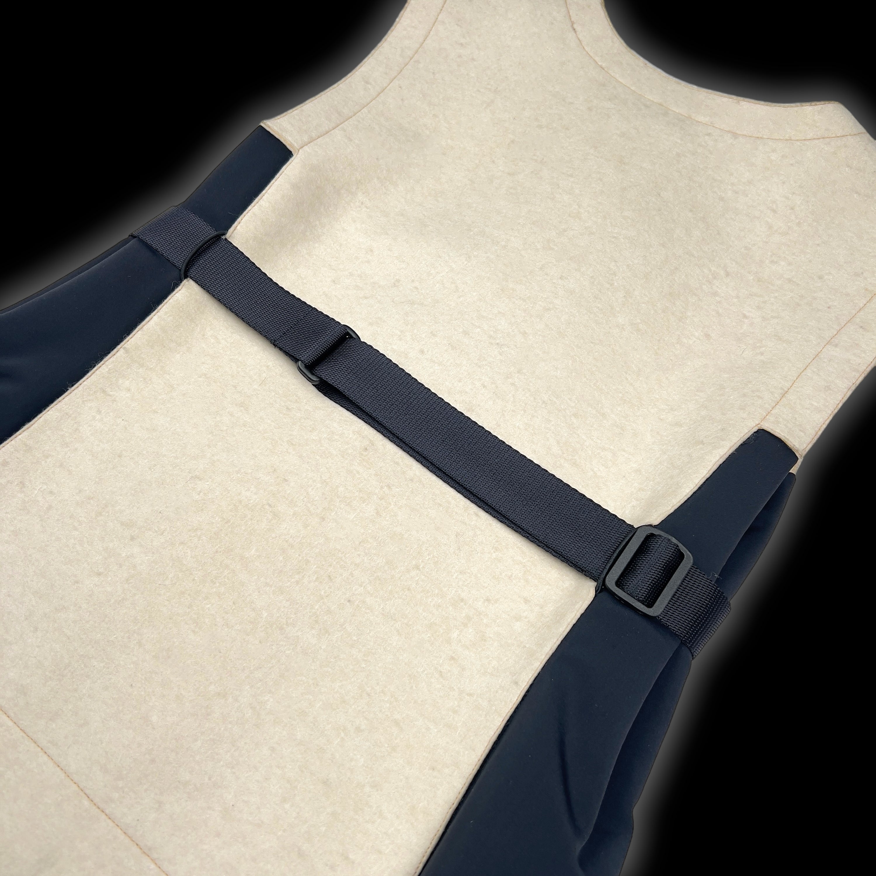 SS00 Wool Zip-Up Vest