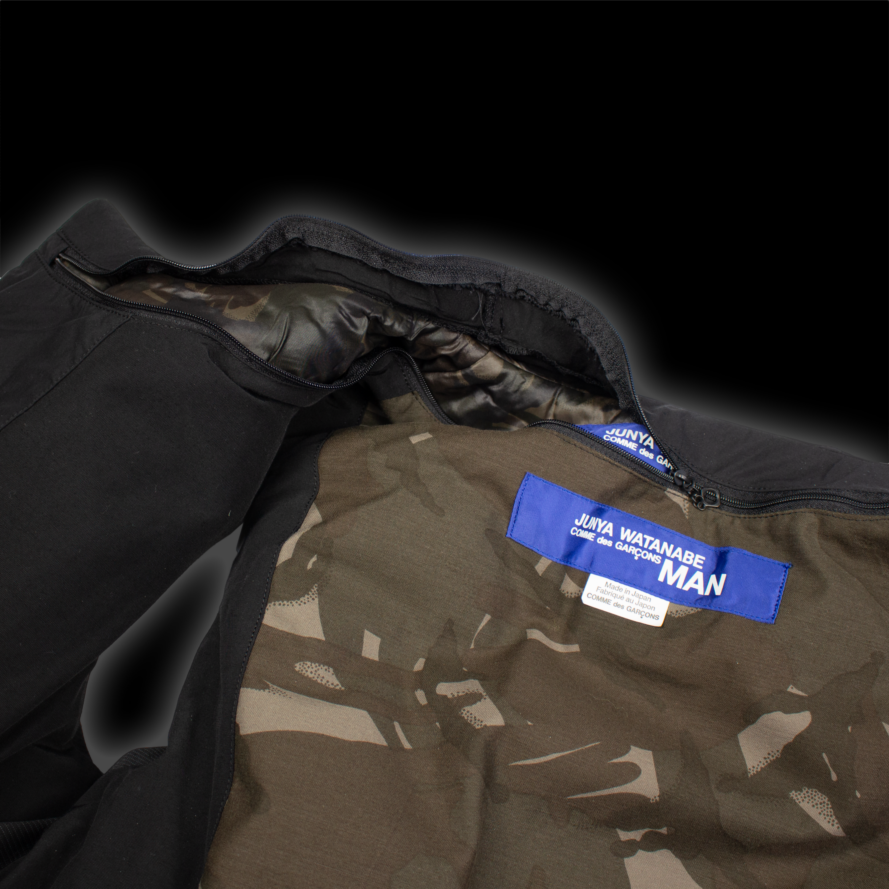 SS19 PINSTRIPE UTILITY DOWN VEST