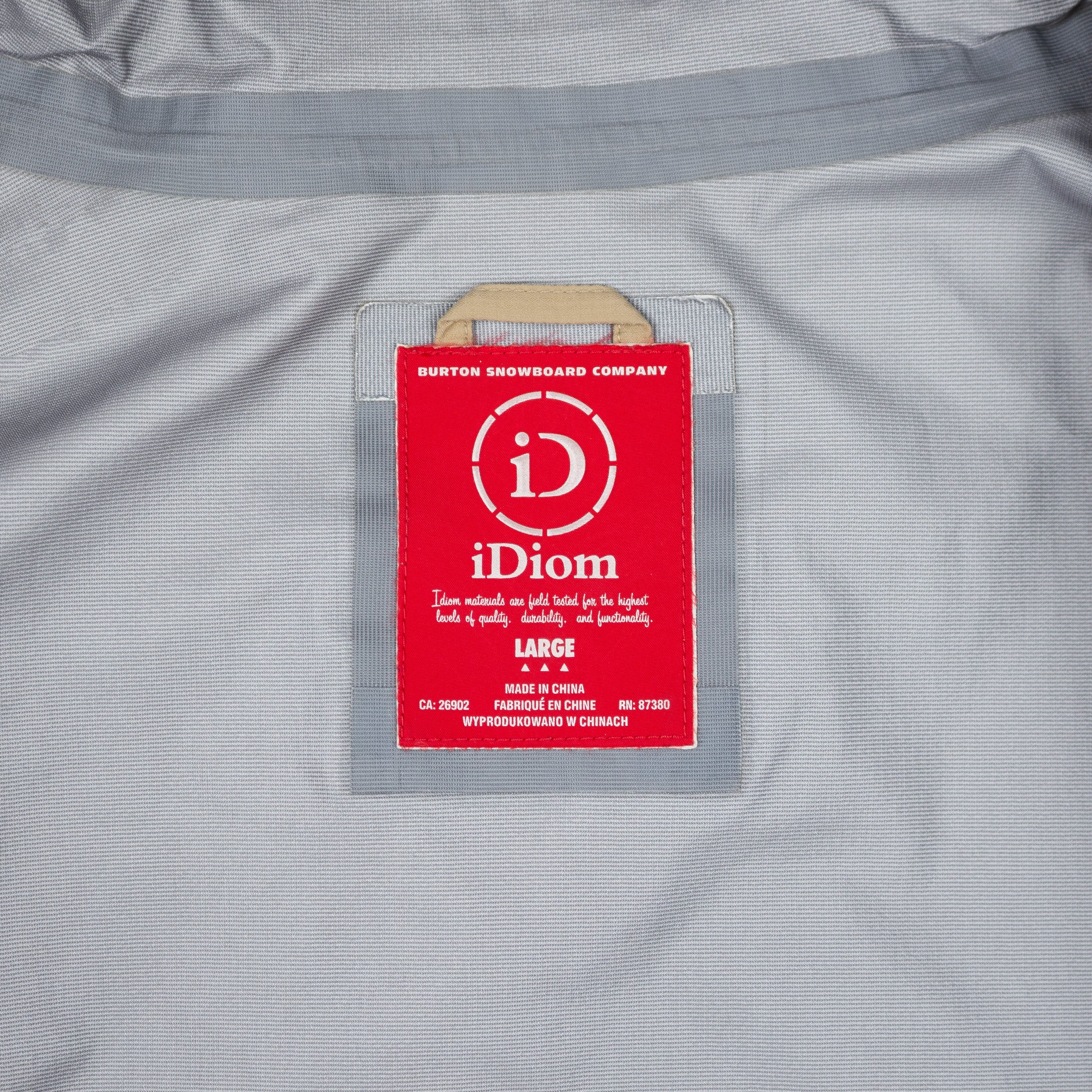 iDiom 2008 3L SHELL JACKET