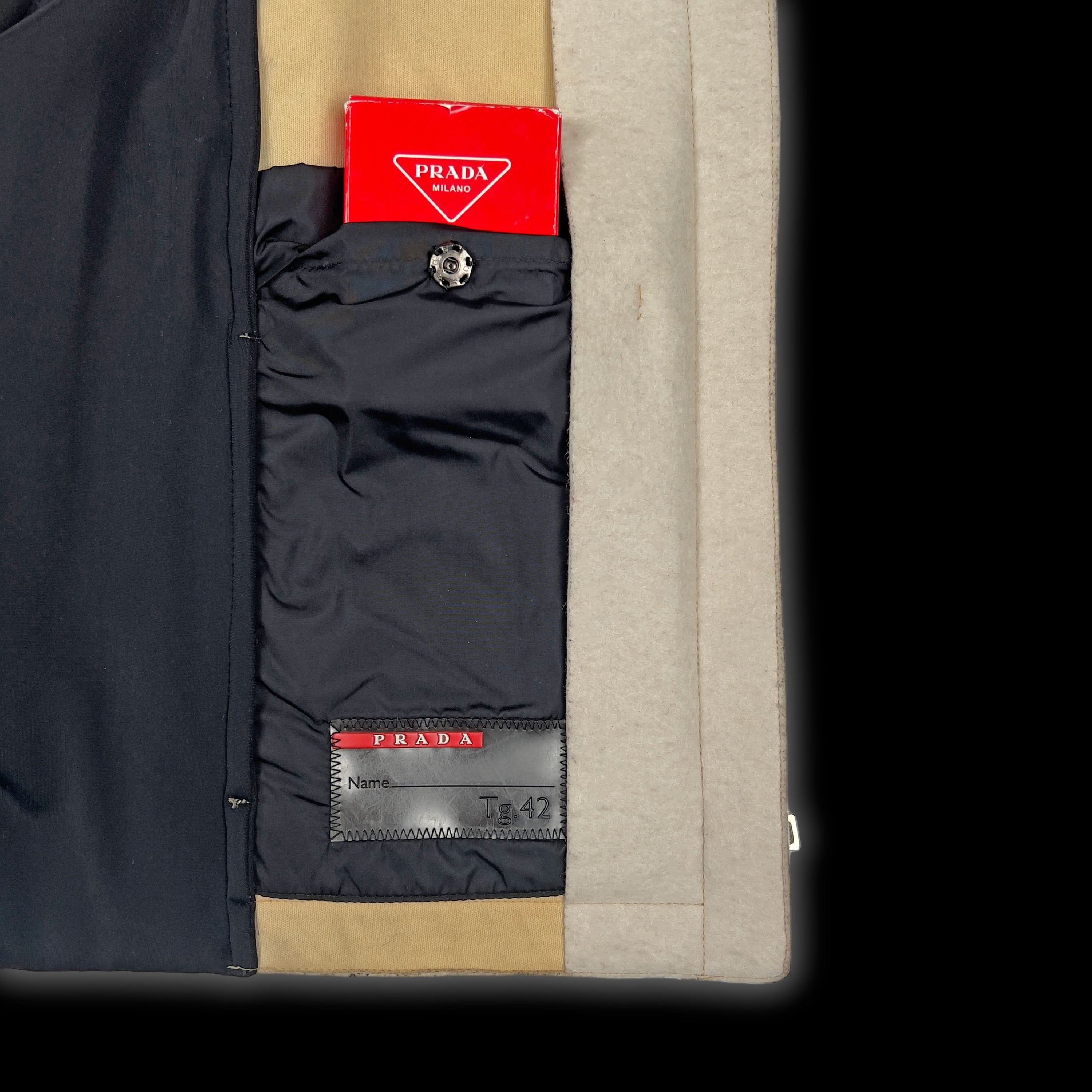 SS00 Wool Zip-Up Vest