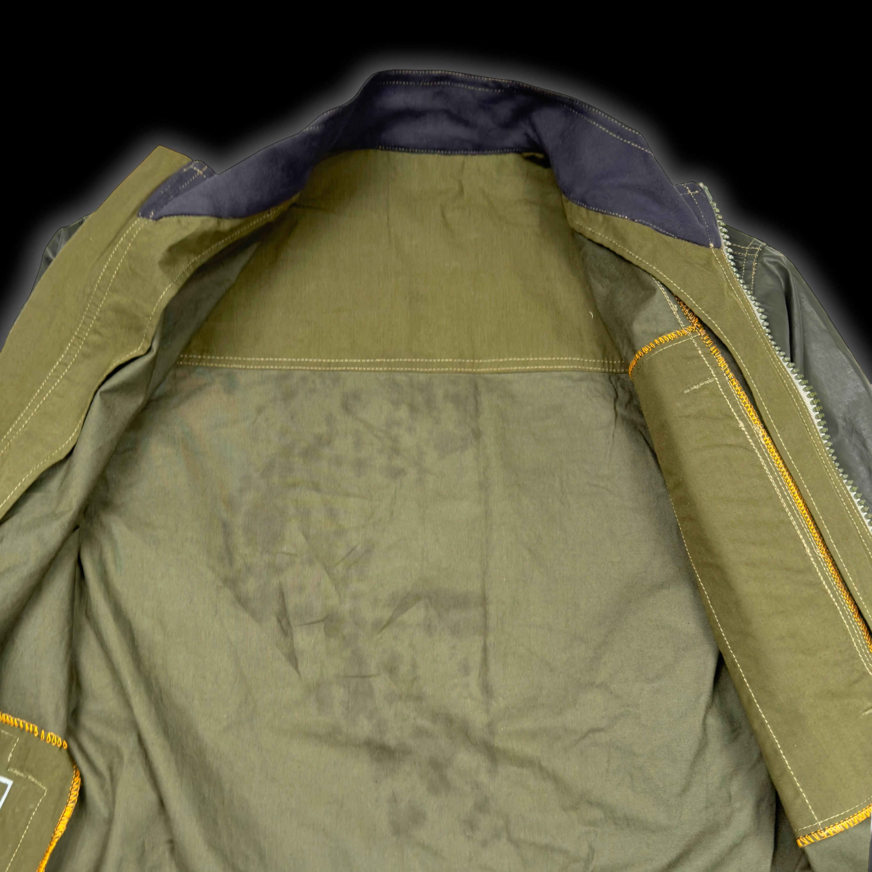FW99/00 ASYMMETRIC SHOWER REPELLENT JACKET
