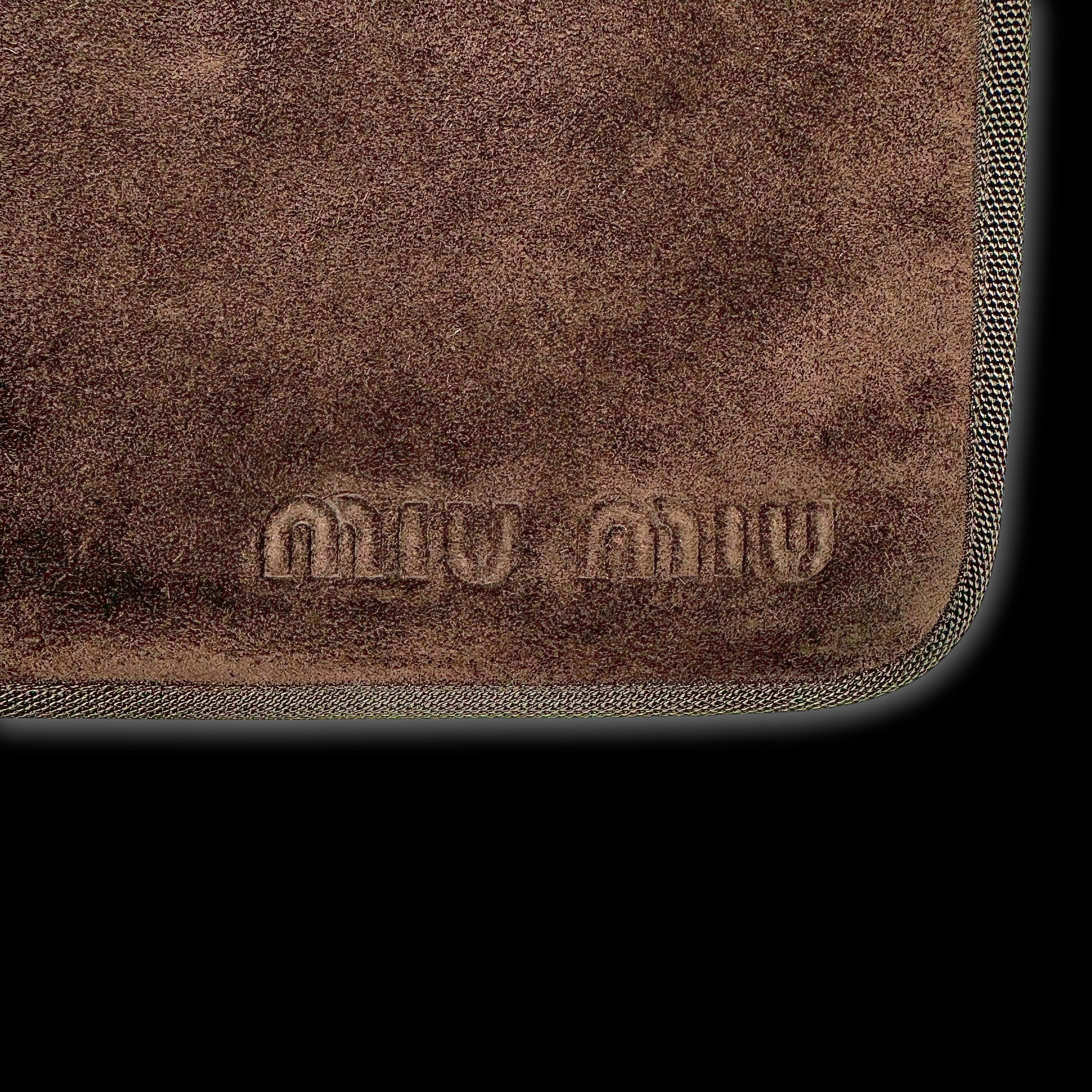 SS99 SUEDE LEATHER WAIST BAG