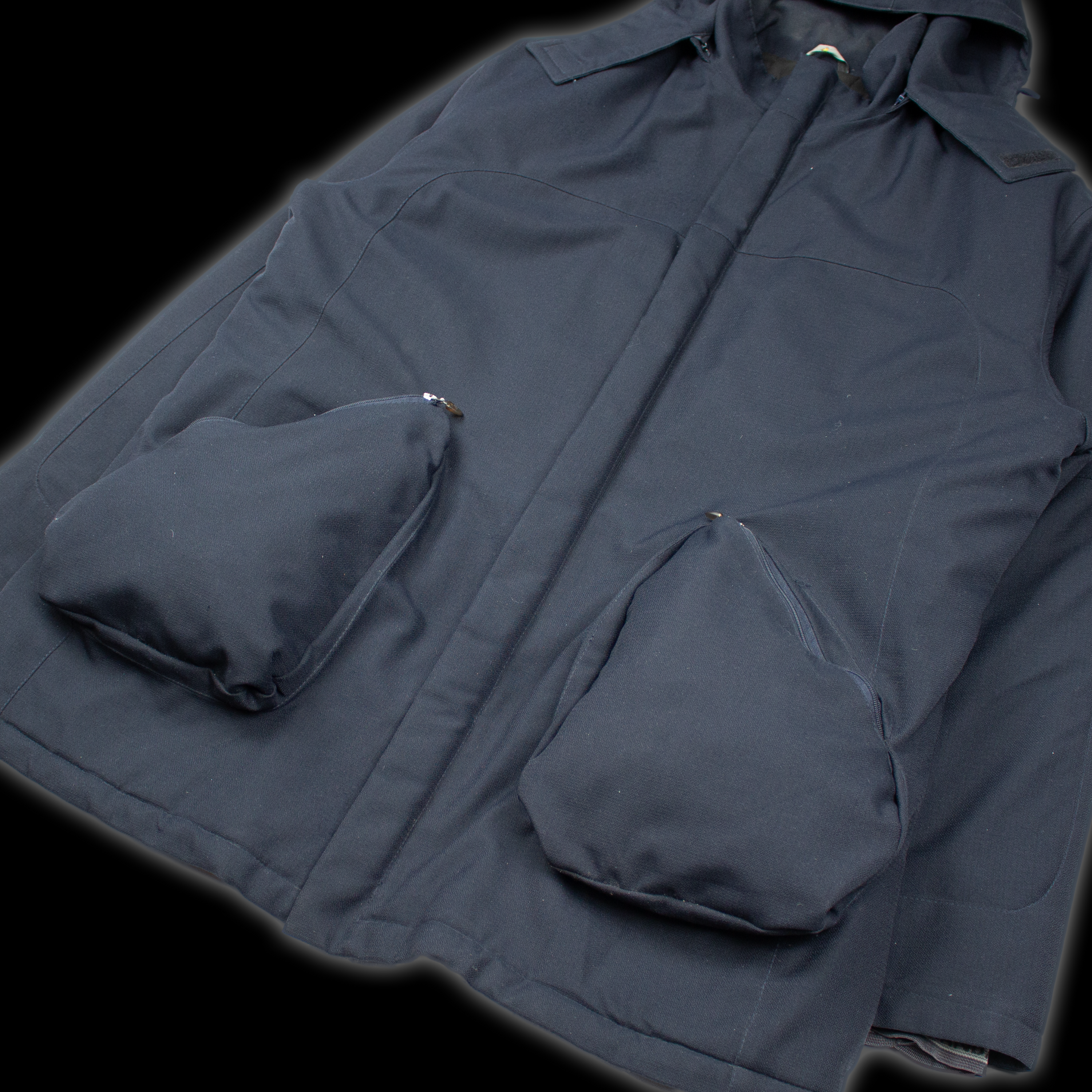 EGG CELL TRENCH COAT