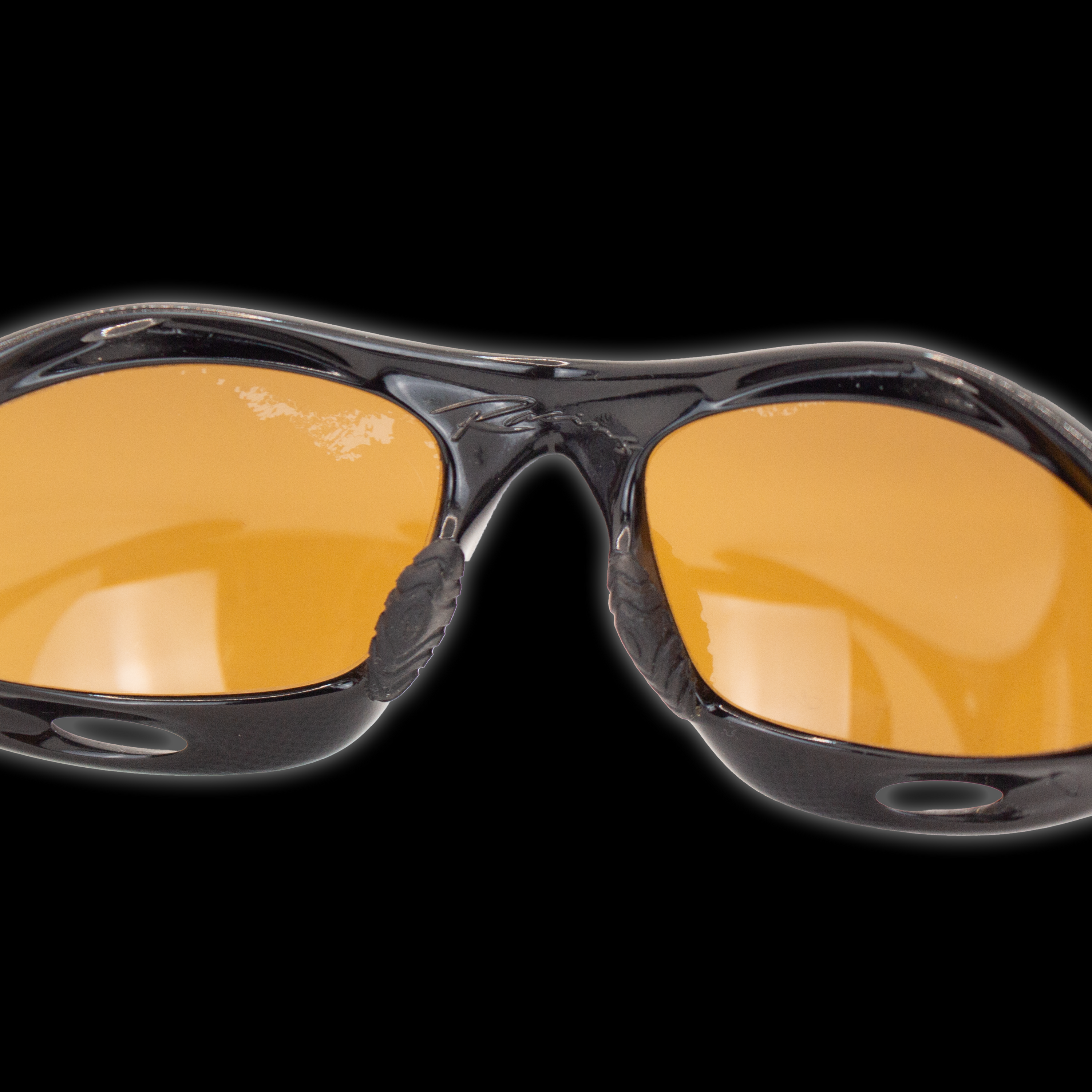 RACING JACKET (GEN 1) (BLACK W/ GOLD IRIDIUM LENSES)