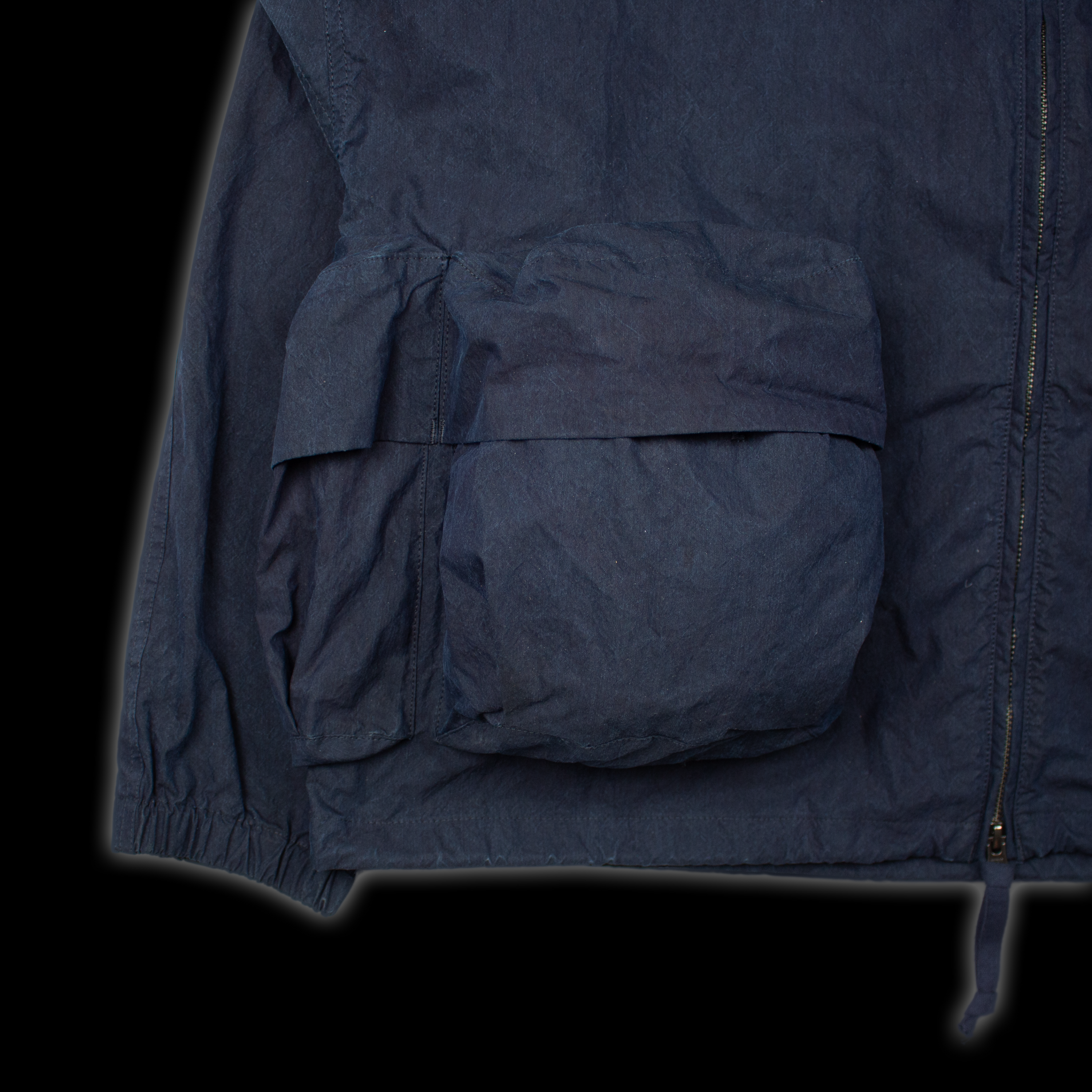 C/N INDIGO PARKA