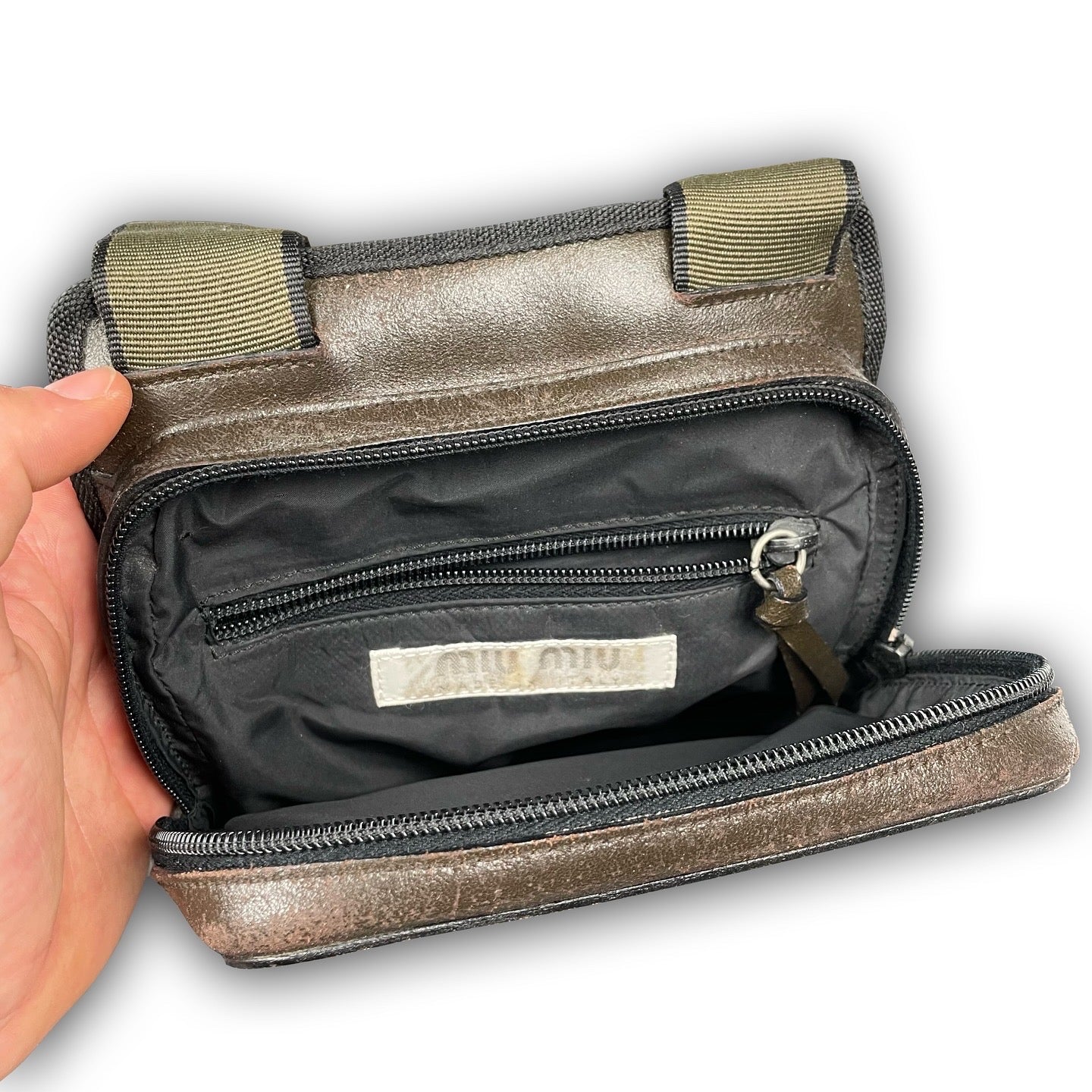 FW1999 Leather Sidebag