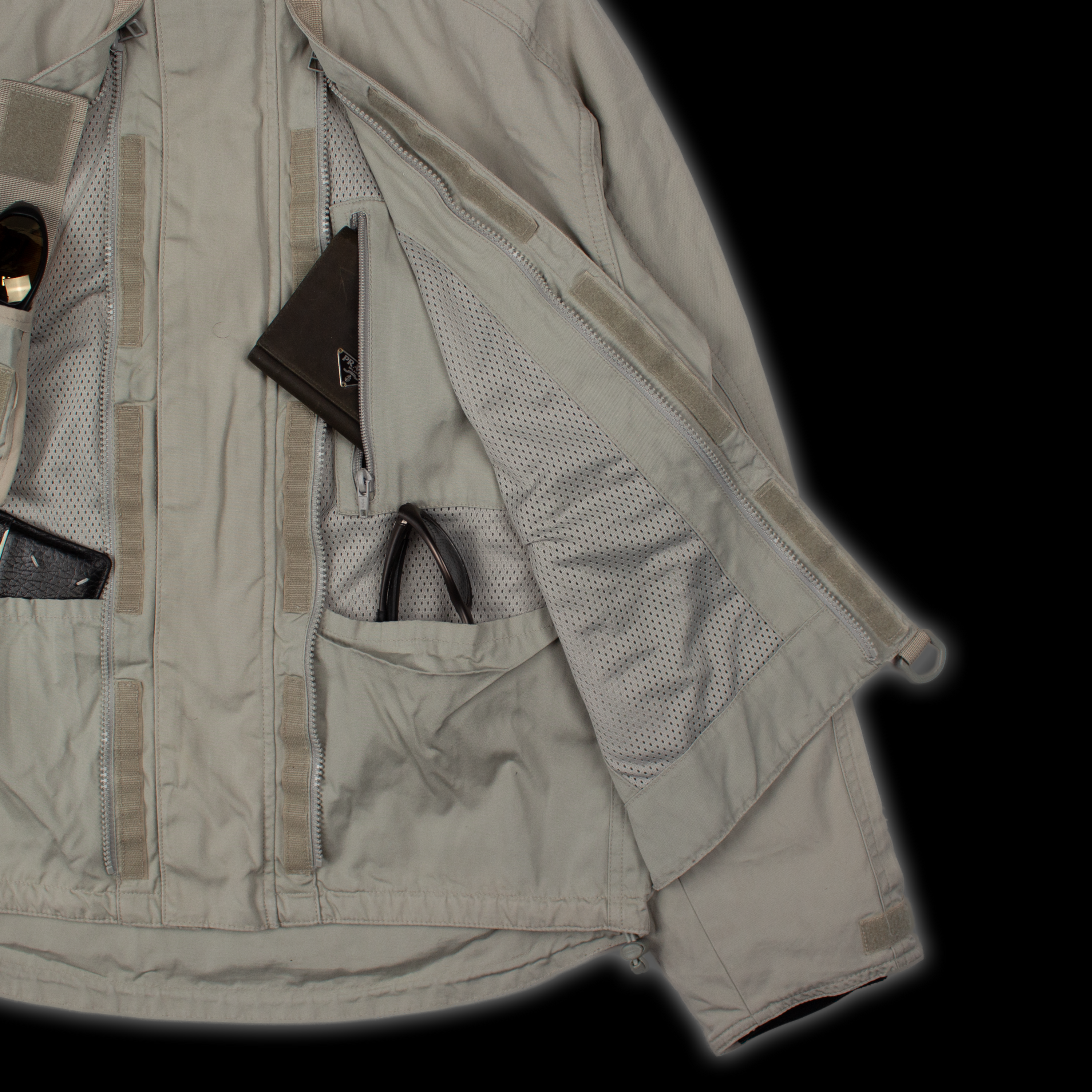 RED TAB 'STEALTH' JACKET