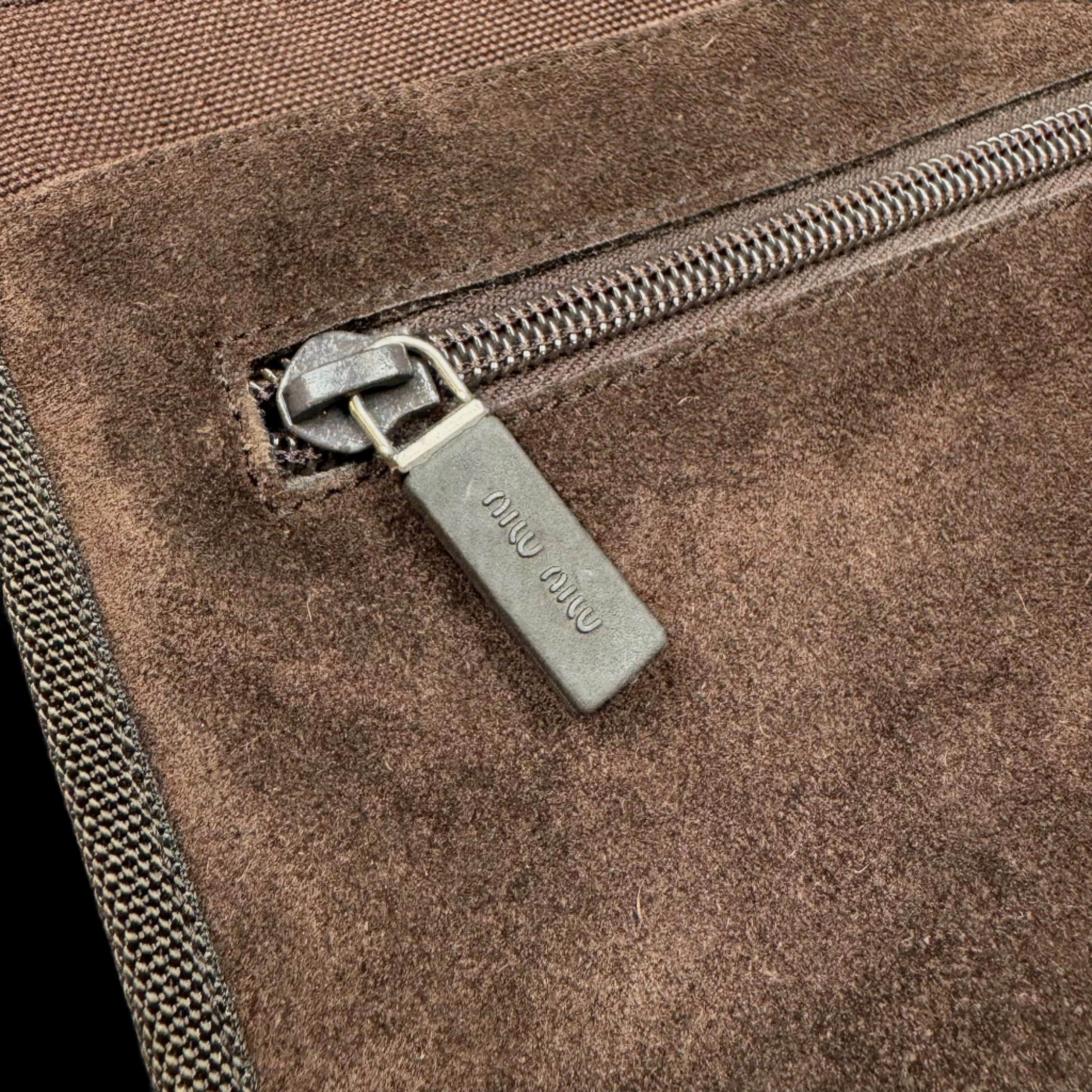 SS99 SUEDE LEATHER WAIST BAG