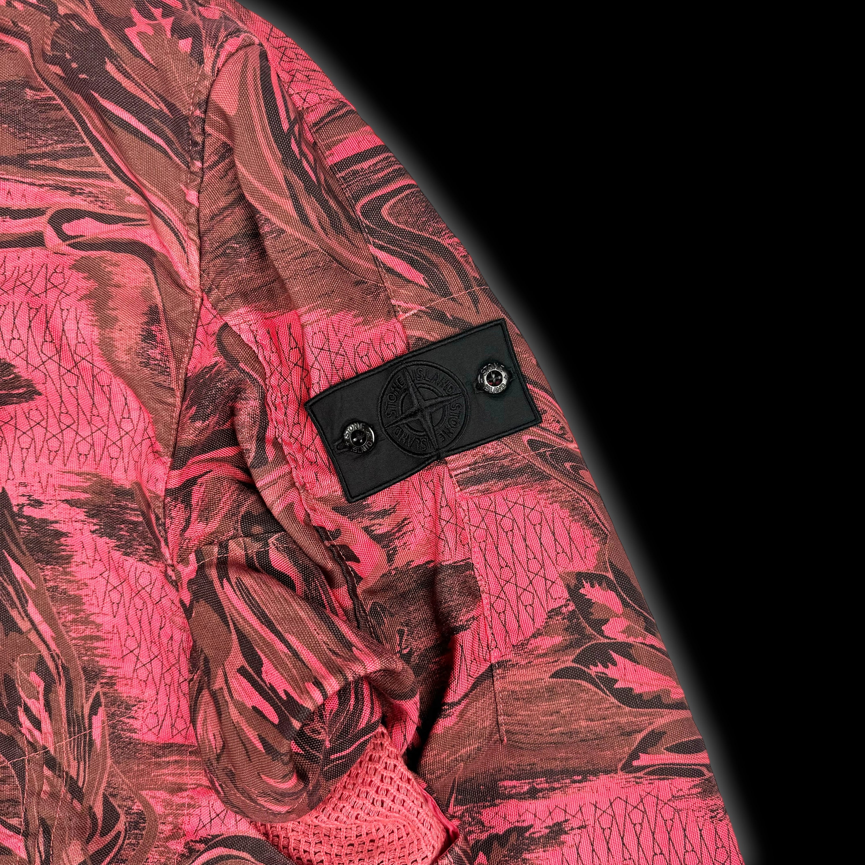 SS22 PRINTED LINEN CORDURA TC JACKET