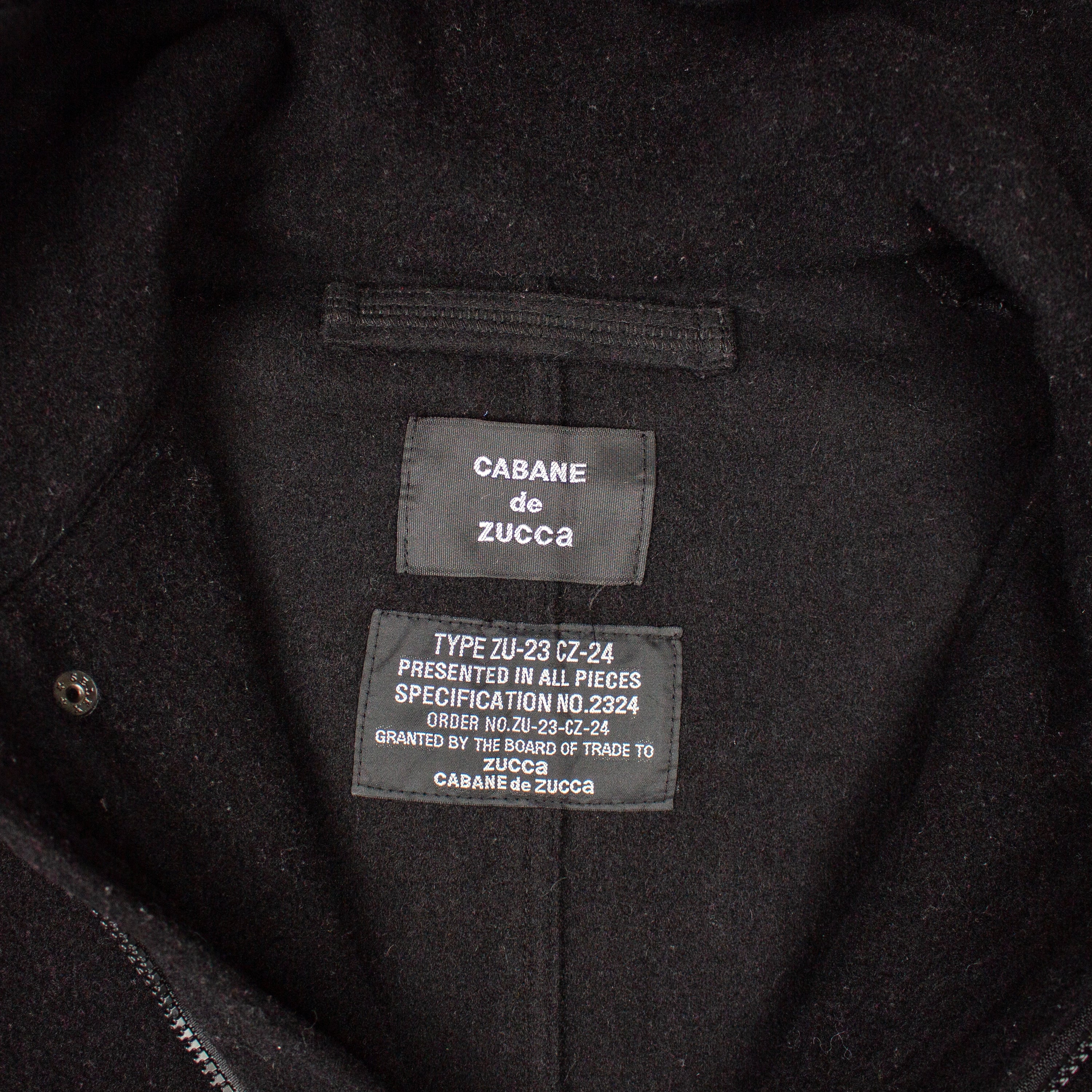 WOOL CARGO JACKET