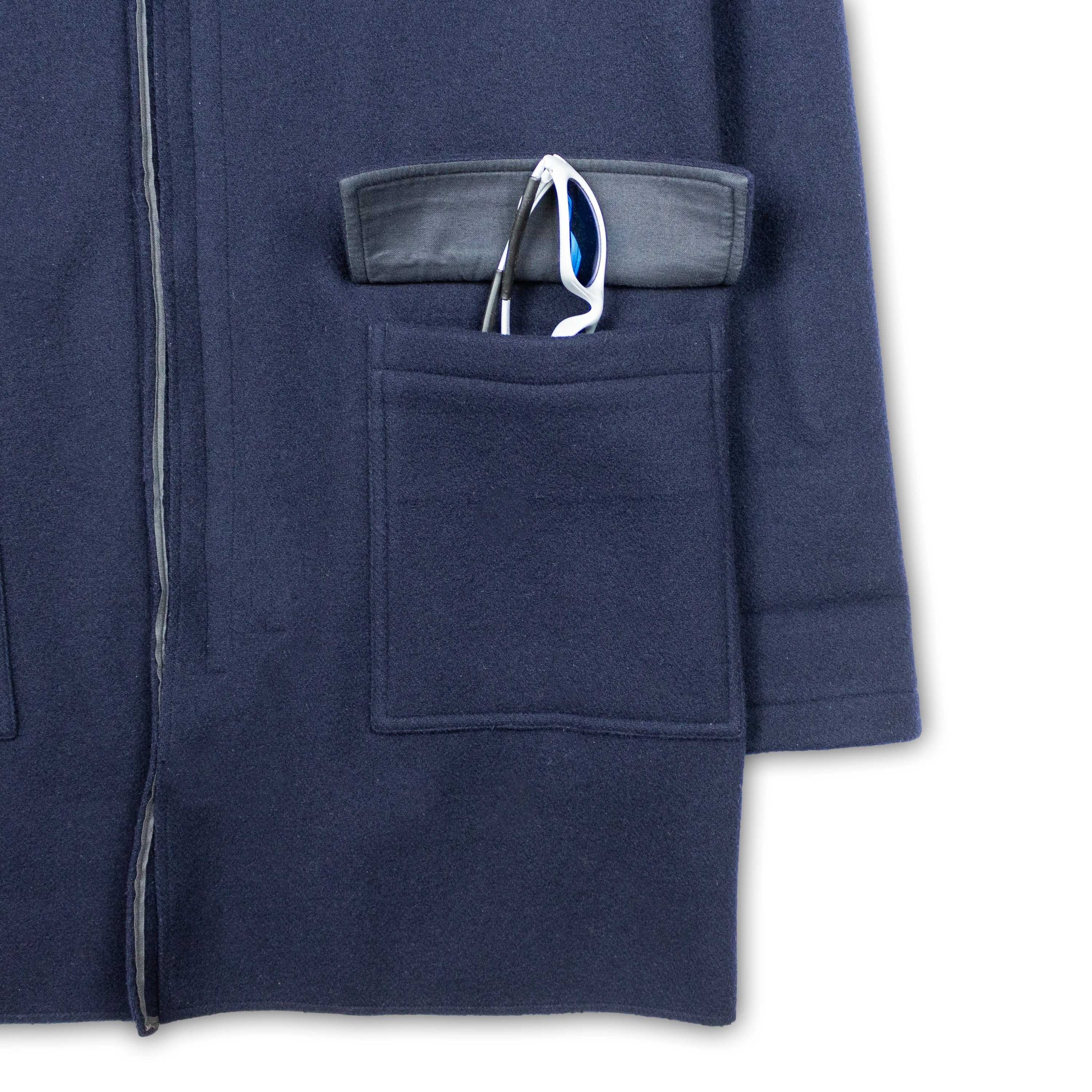 1999/2000 "Year of The Climax" Hooded Wool Coat