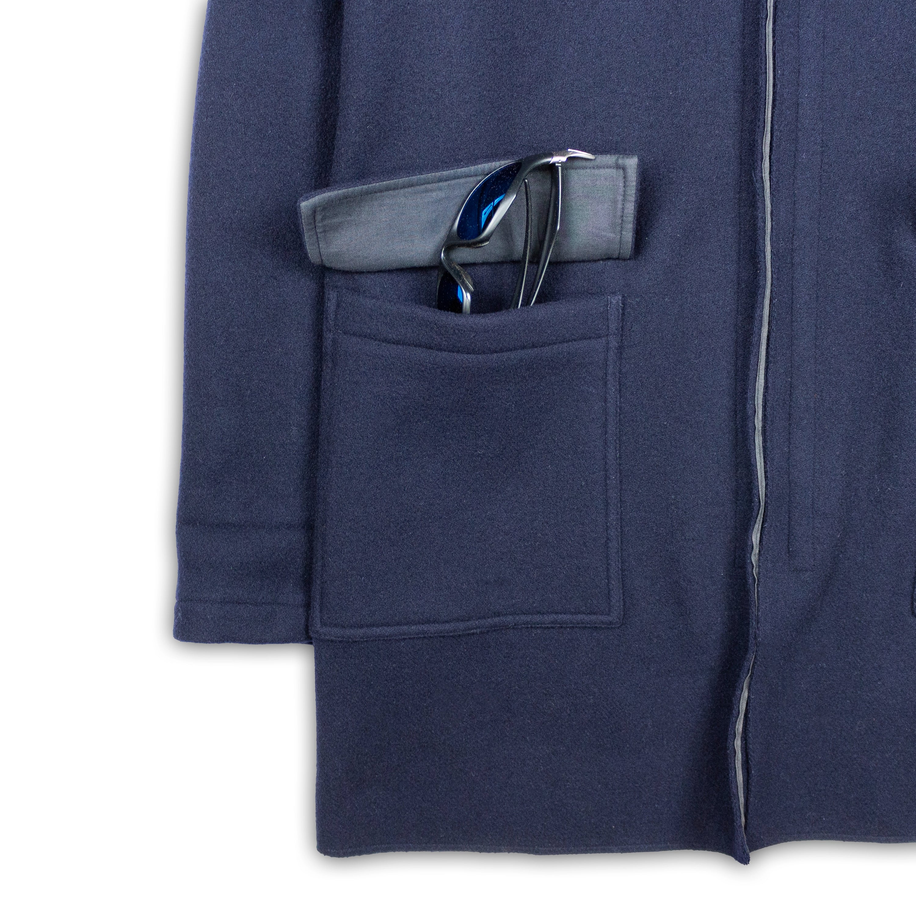 1999/2000 "Year of The Climax" Hooded Wool Coat