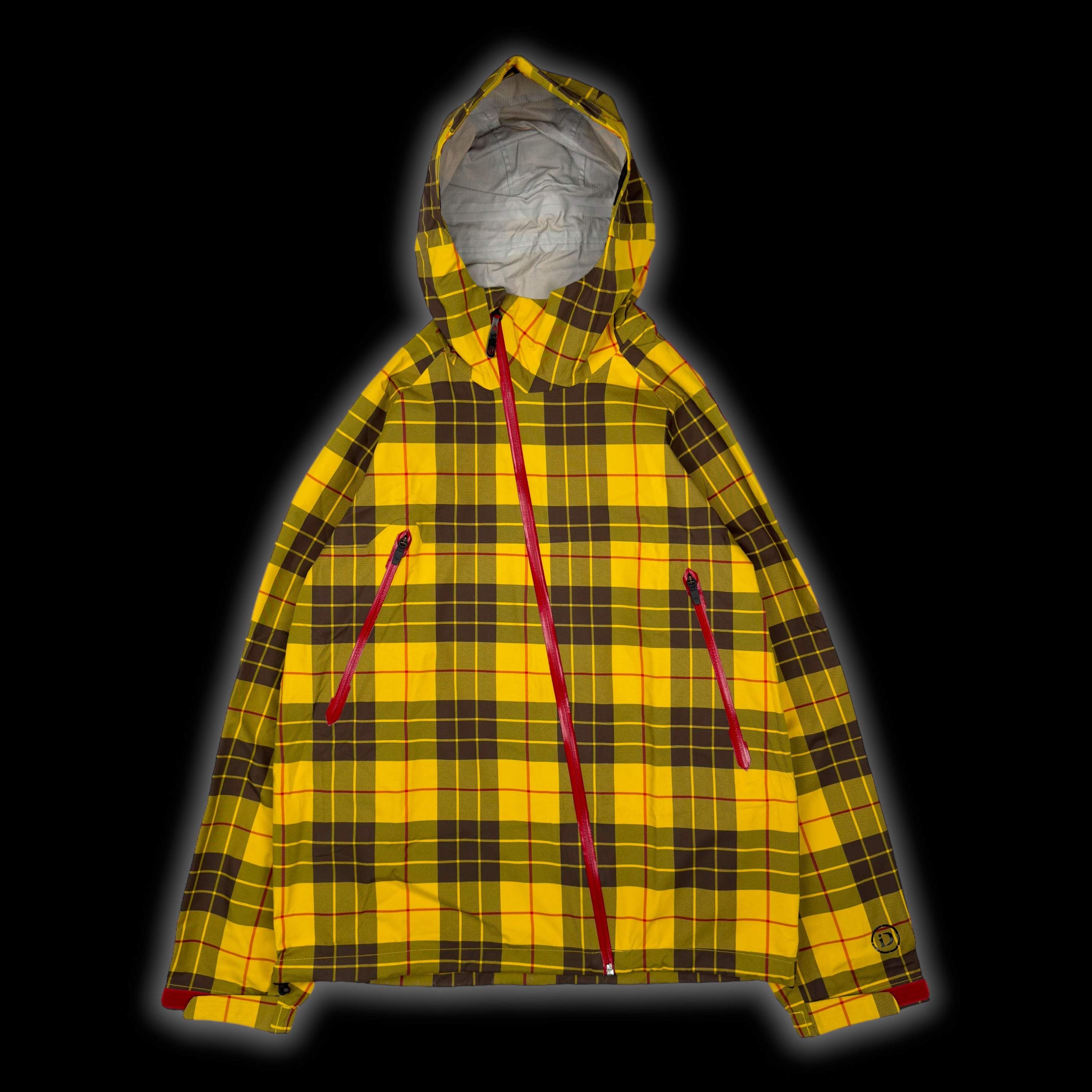 iDIOM SLANT 2.5L ASYMMETRIC JACKET - YELLOW TARTAN