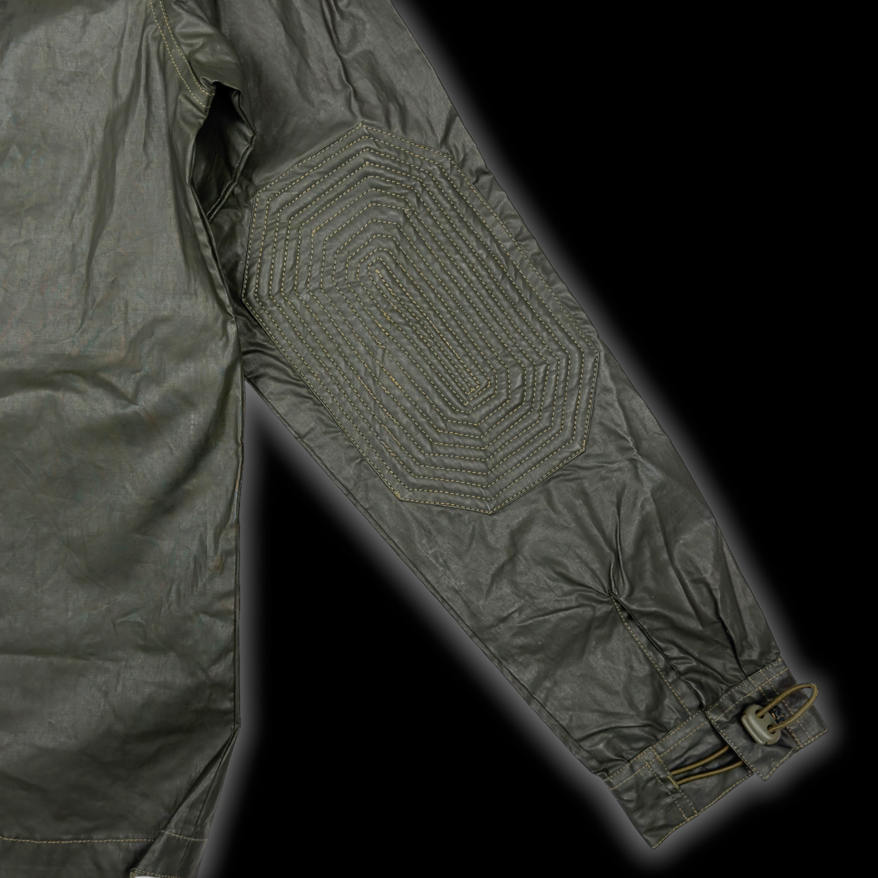 FW99/00 ASYMMETRIC SHOWER REPELLENT JACKET