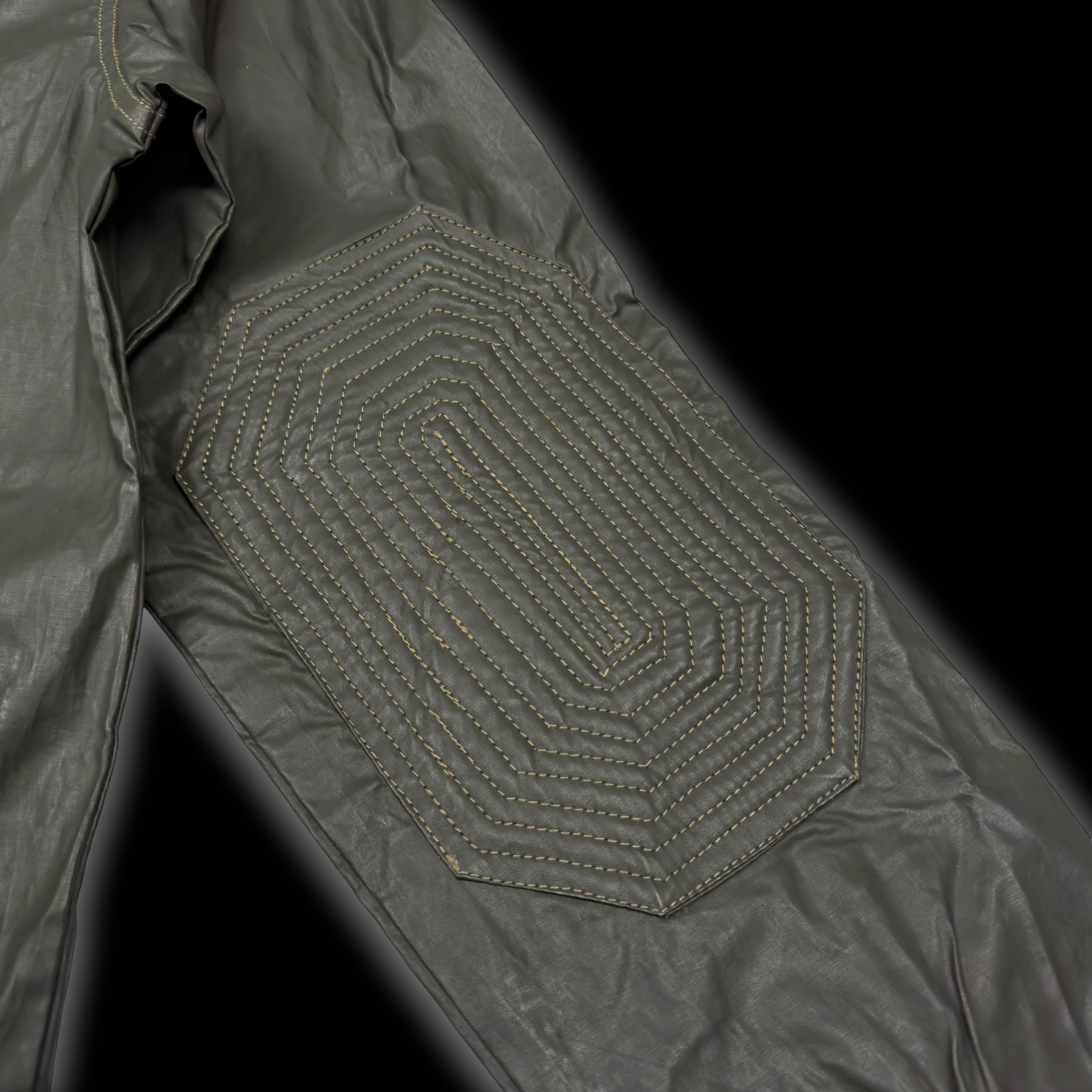 FW99/00 ASYMMETRIC SHOWER REPELLENT JACKET