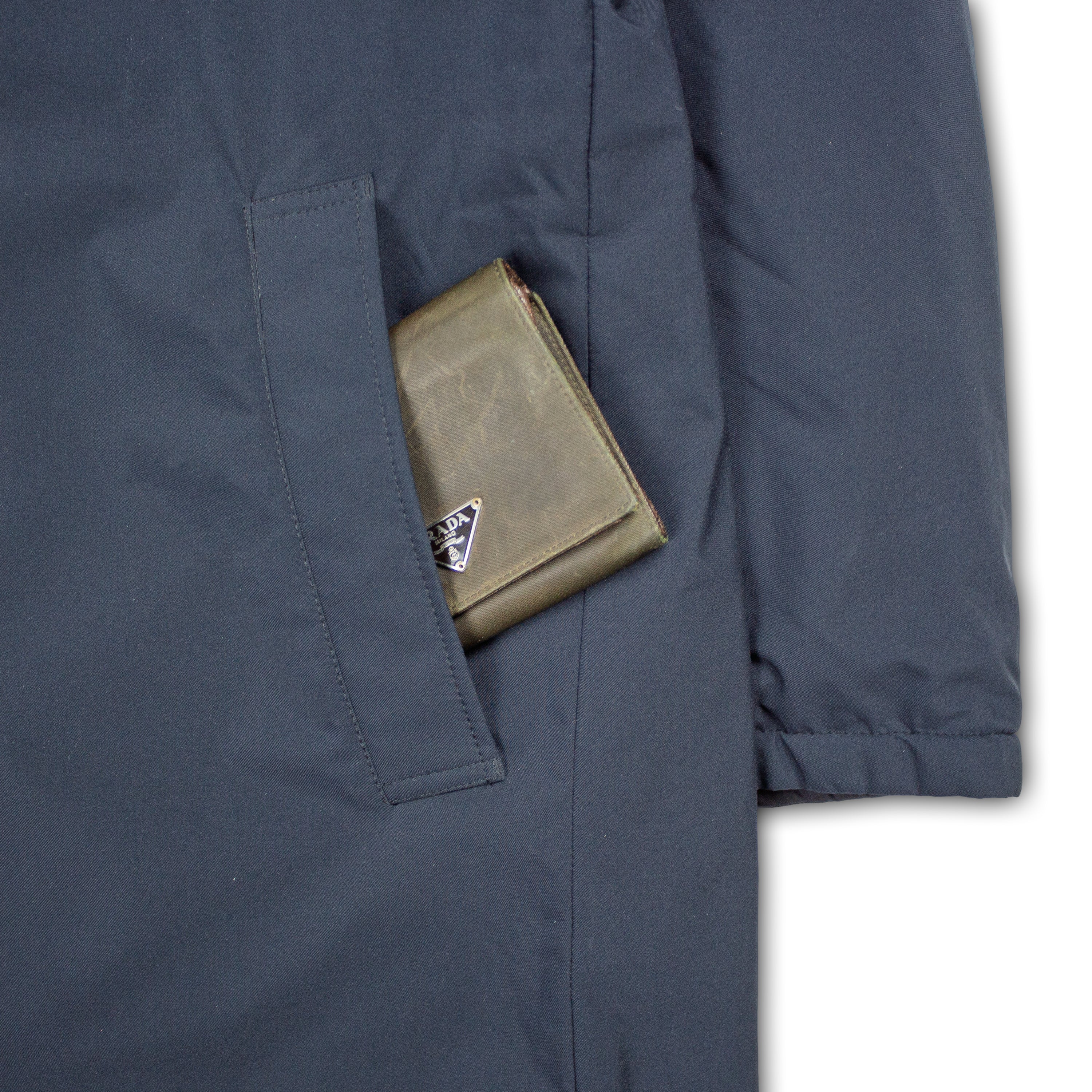 FW10 Pinstripe Reversible Gore-Tex Coat