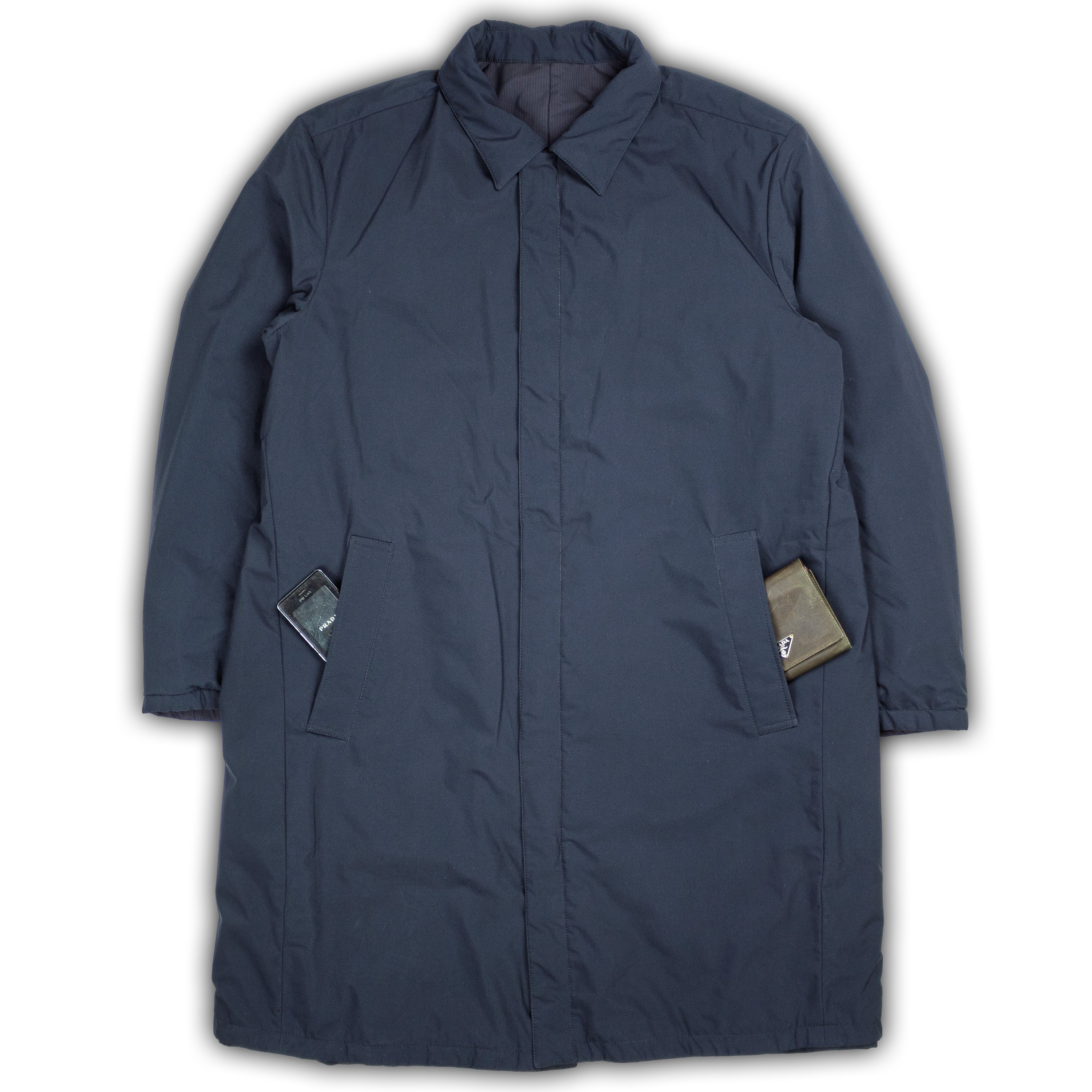 FW10 Pinstripe Reversible Gore-Tex Coat
