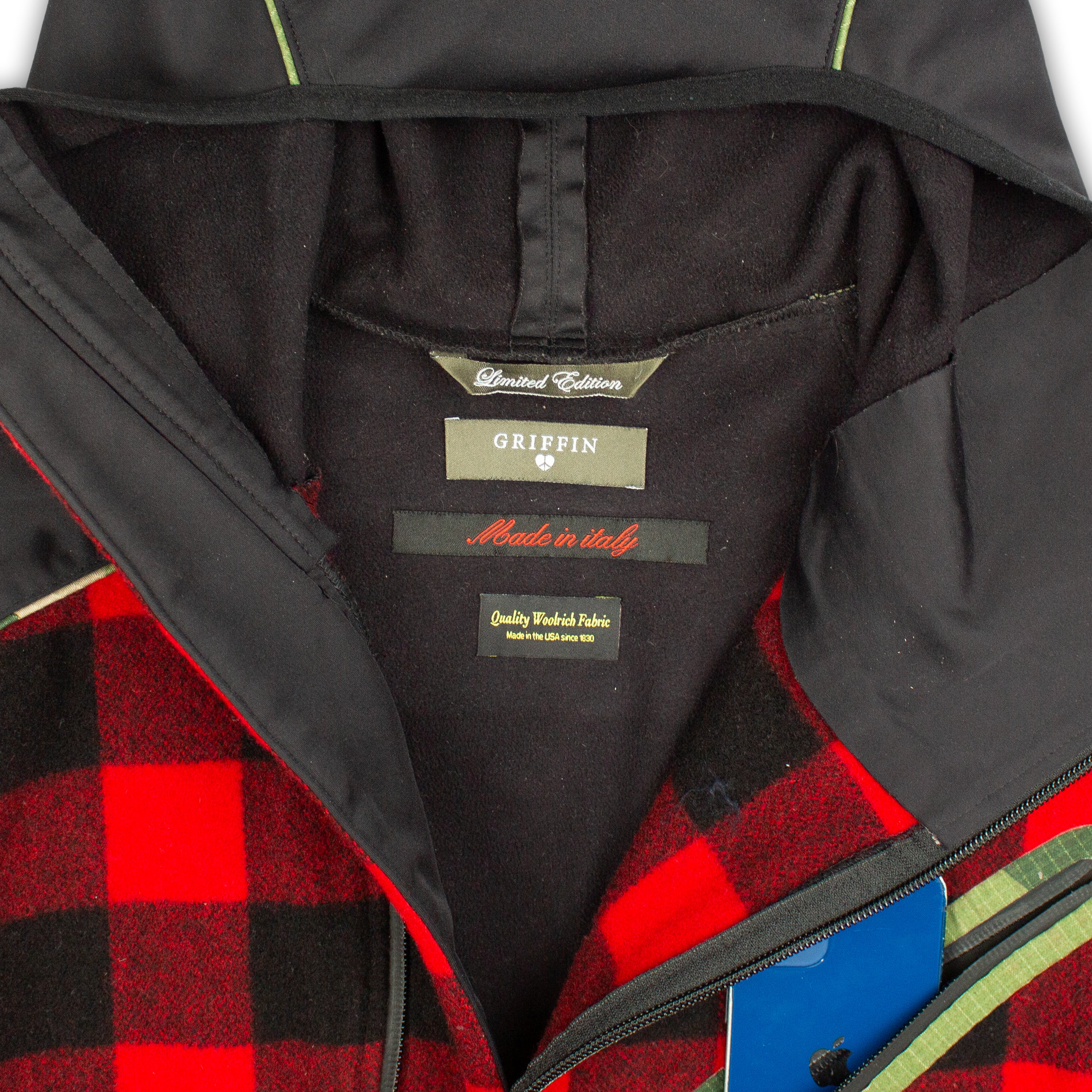 Plaid Ninja Hooded Jacket