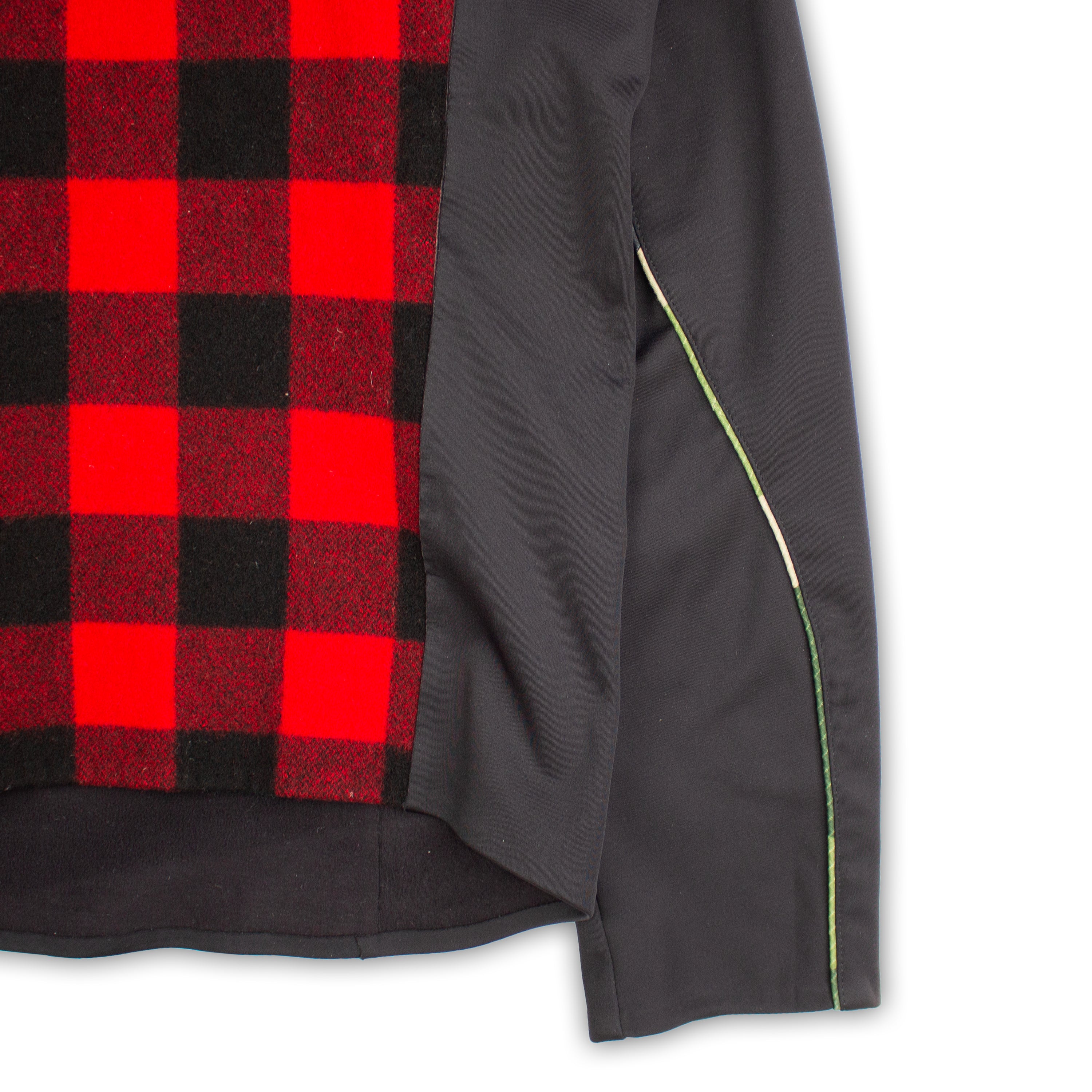 Plaid Ninja Hooded Jacket