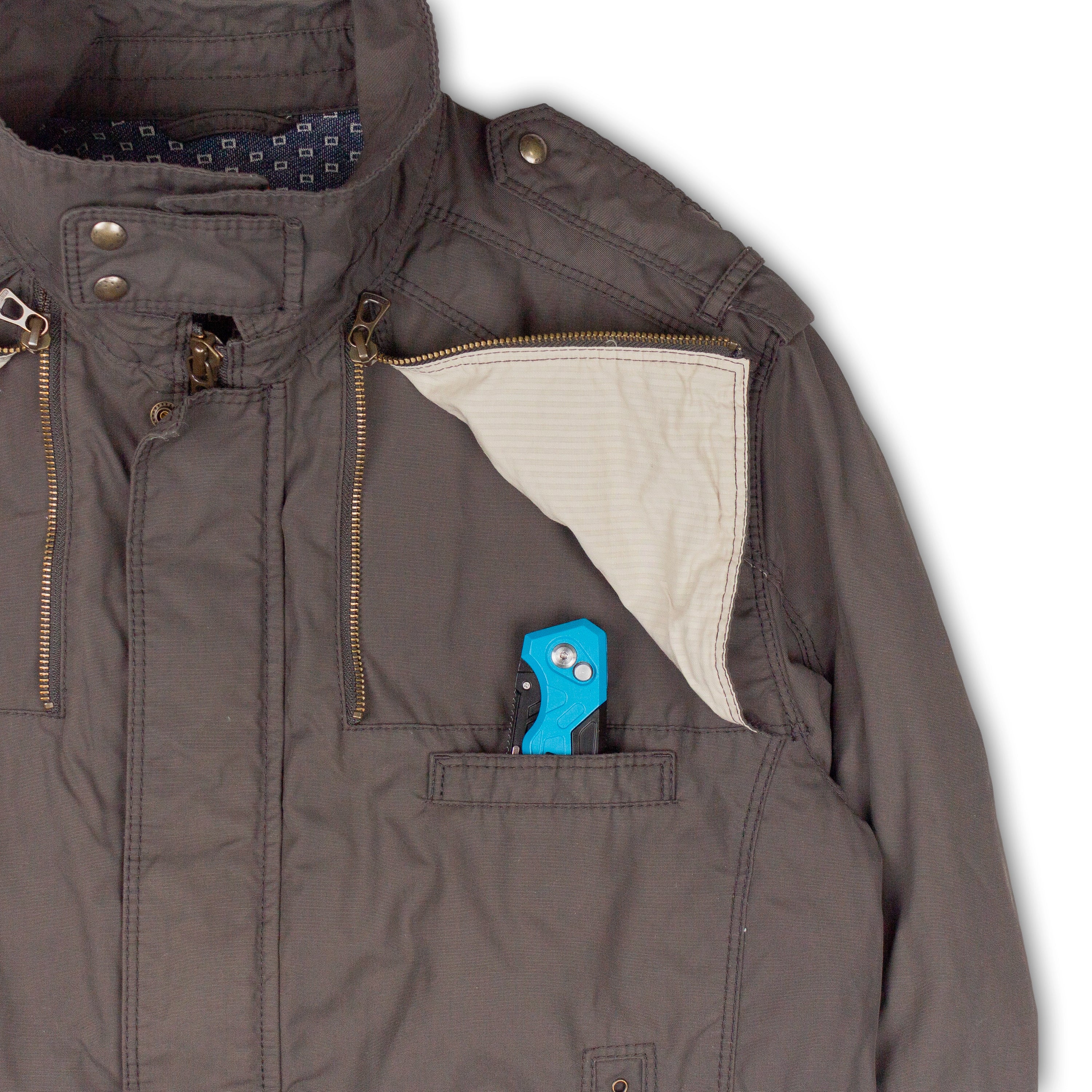 BUTTERFLY ZIP JACKET