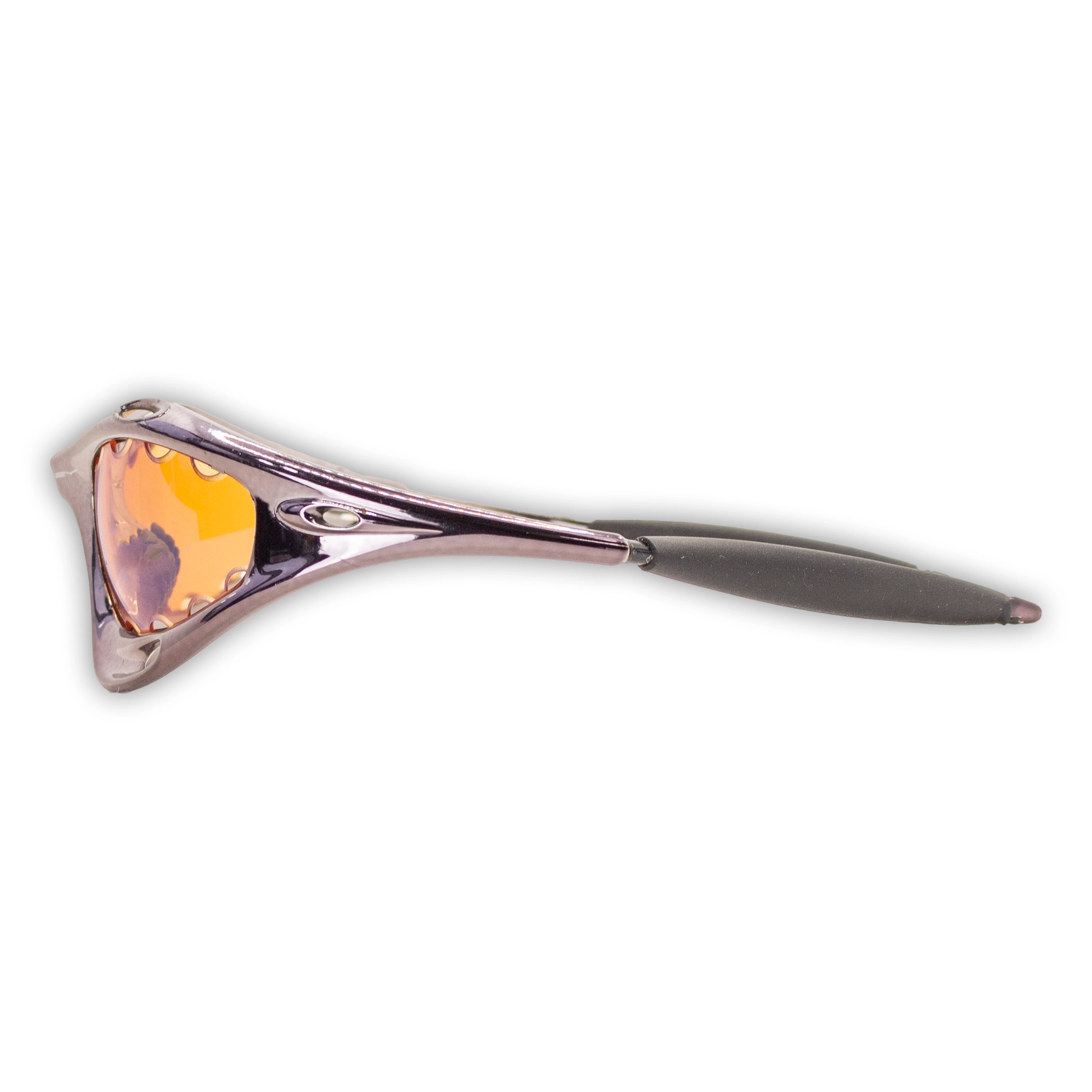 PRO RACING JACKET (FMJ DARK CHROME W/ G30 PERSIMMON VENTED LENSES)