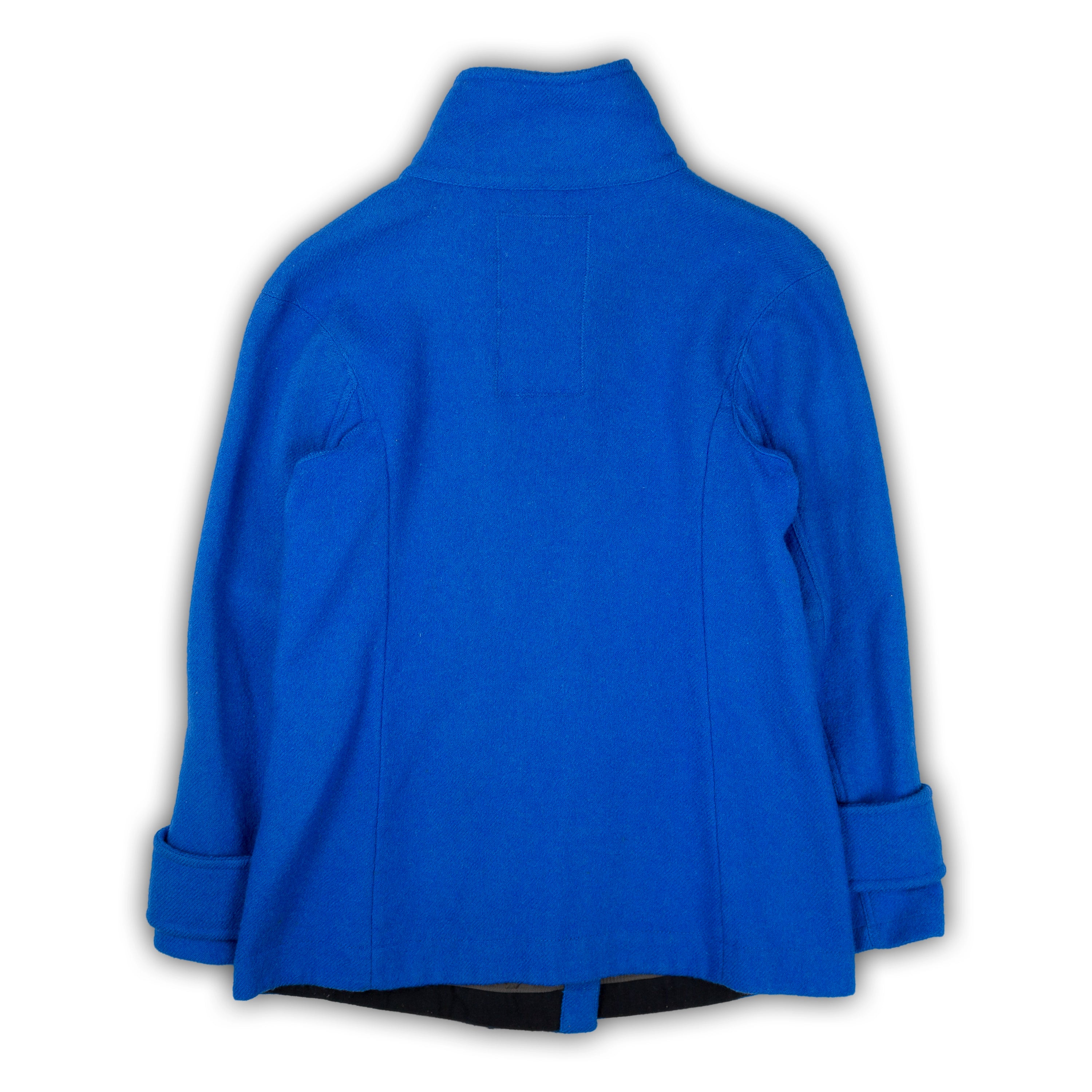 SS2000 virgin wool funnel neck jacket
