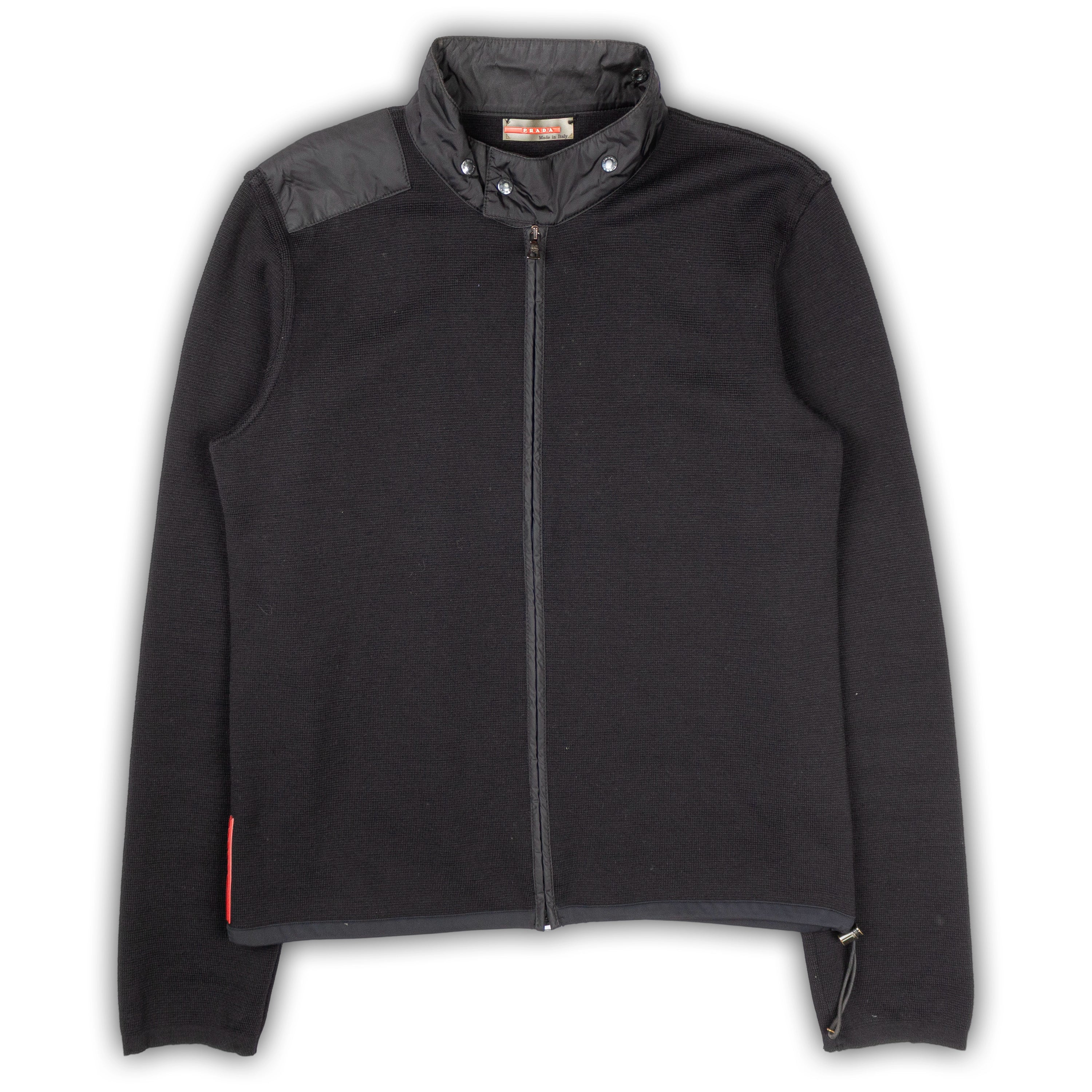 ZIP-UP KNITTED JUMPER