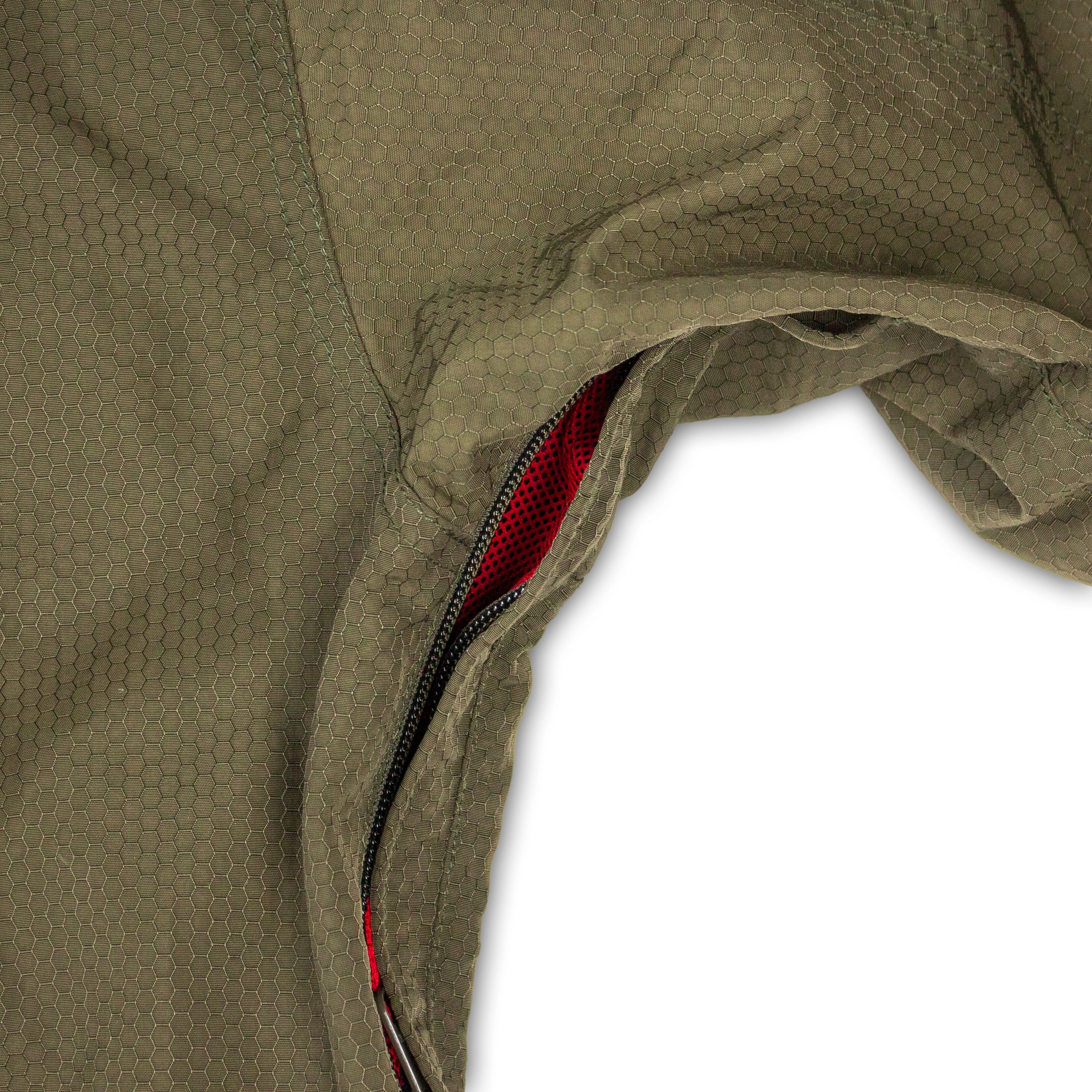 HEX-PRINT CARGO JACKET