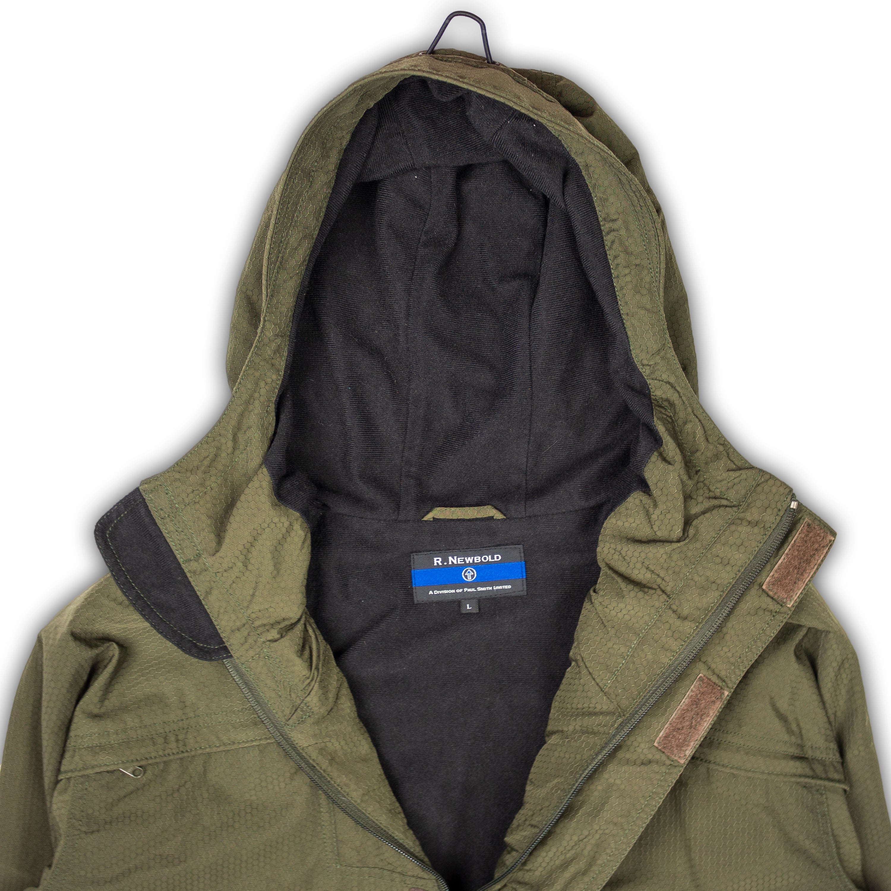 HEX-PRINT CARGO JACKET