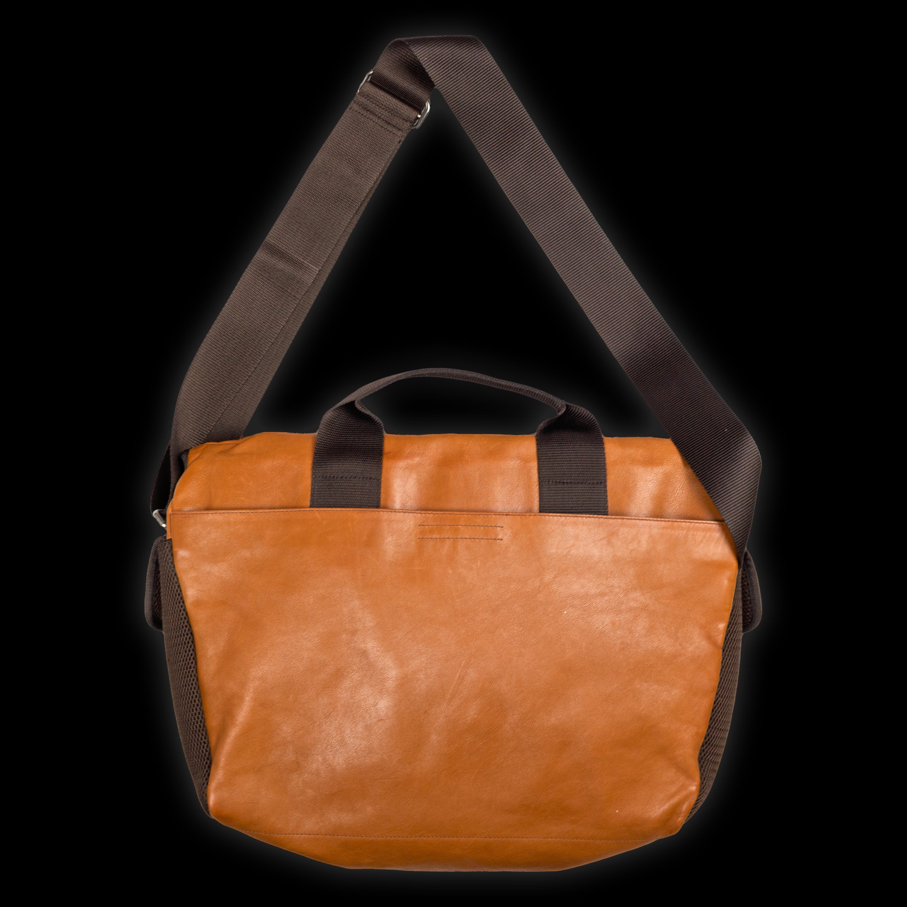 FW99 Leather & Mesh Messenger Bag